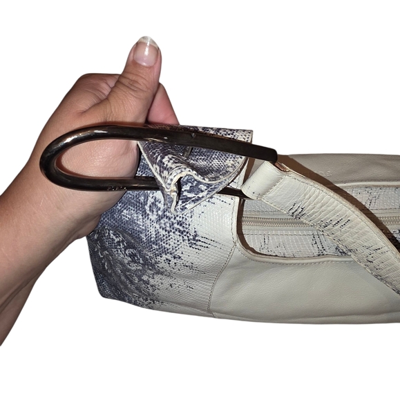 Furla Snake Python Skin Handbag - Picture 8 of 11